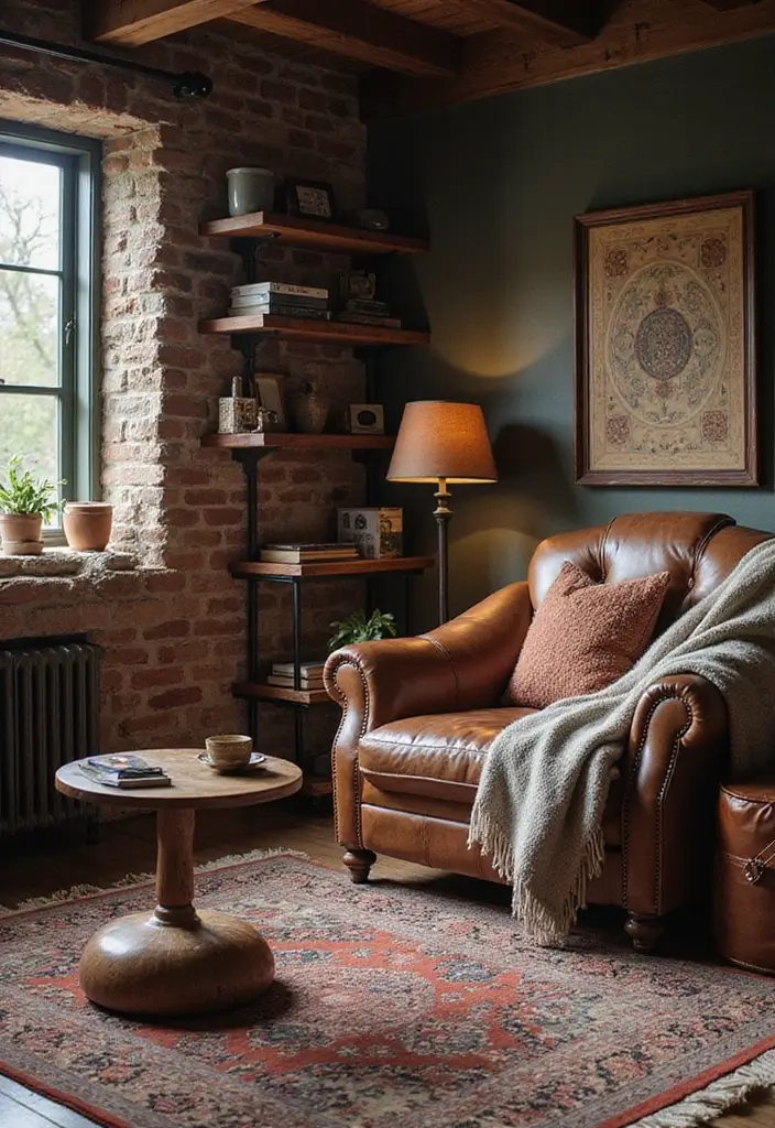 15 Man Cave Office Ideas for the Ultimate Escape - 7. A Mix of Textures for Depth