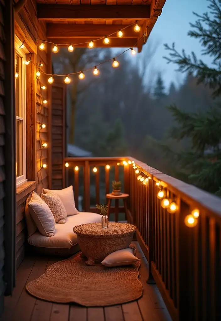30 Balcony Office Setups for Tiny Apartments (Yes, It’s Possible) - 2. Cozy Corner Nook