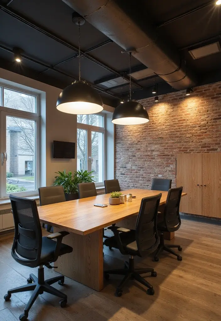 30 Bloxburg Office Ideas That Make Your Build Look Rich - 28. Smart Lighting Solutions