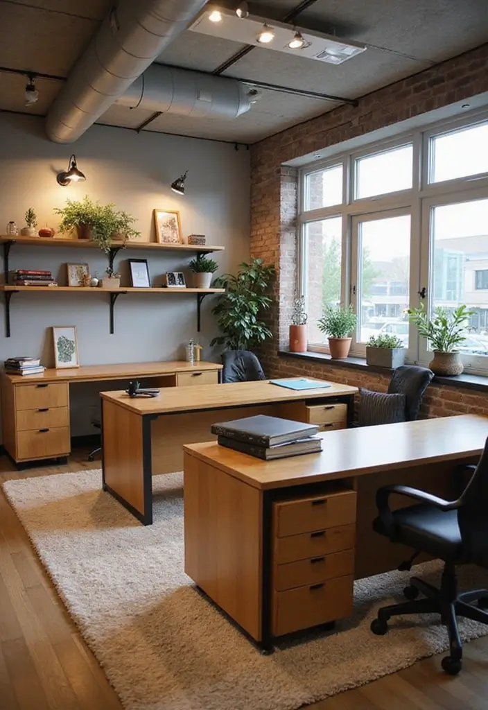 30 Bloxburg Office Ideas That Make Your Build Look Rich - 29. Unique Desk Shapes