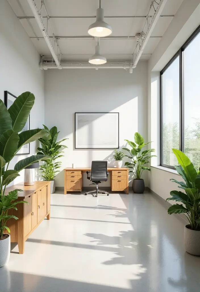 30 Bloxburg Office Ideas That Make Your Build Look Rich - 3. Bright and Airy Aesthetic