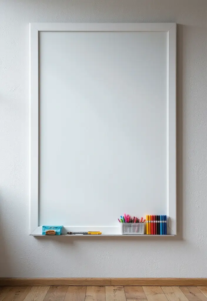 30 Classy Office Decor Ideas That Scream “CEO Energy” - 13. Creative Whiteboards