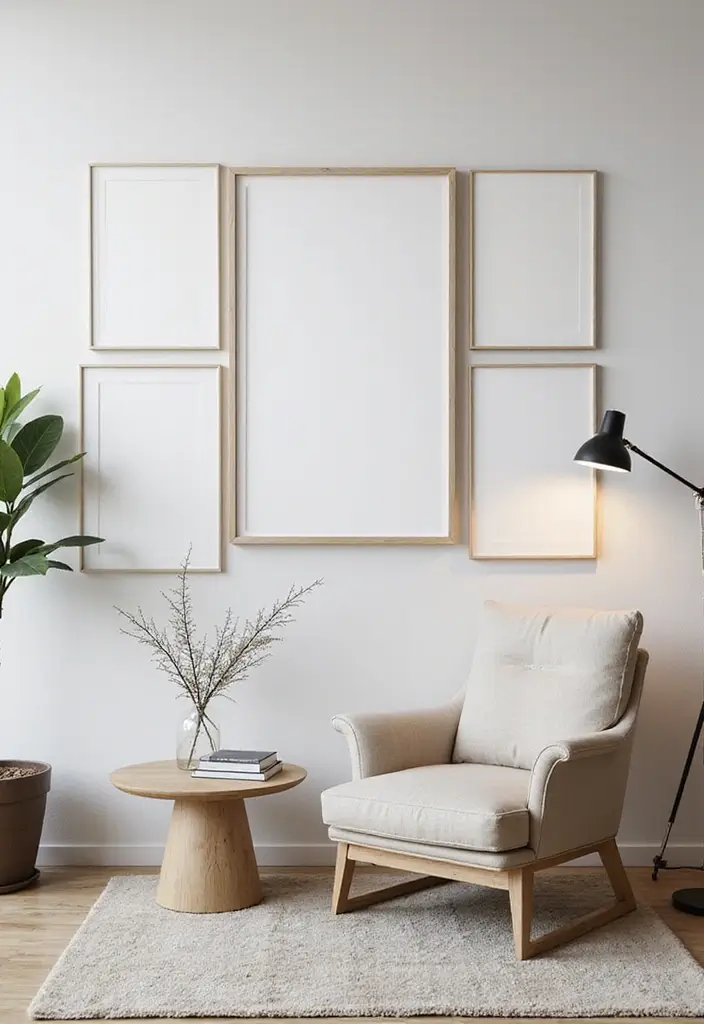 30 Classy Office Decor Ideas That Scream “CEO Energy” - 4. Elegant Wall Art