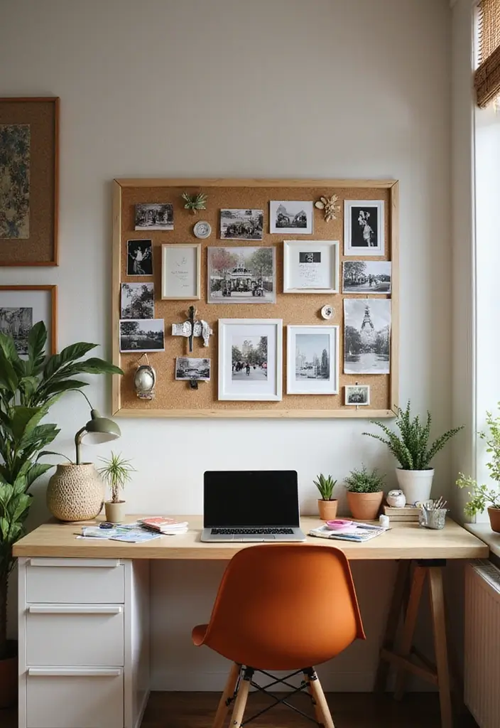 30 Cottagecore Office Ideas for Soft Whimsical Work Vibes - 9. Personalized Touches