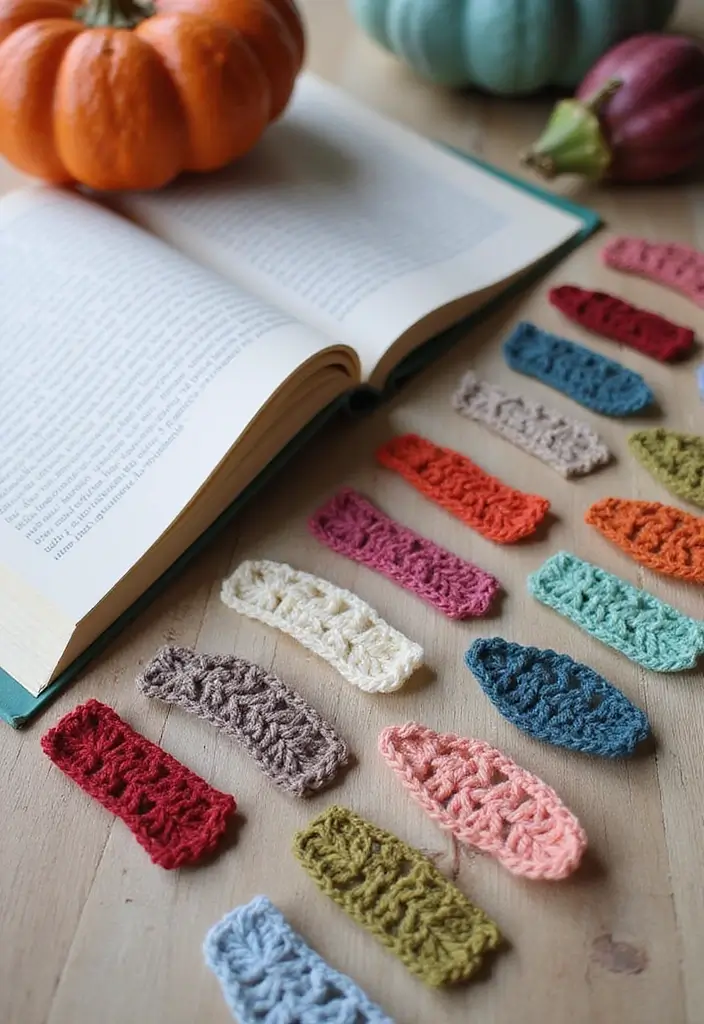 30 Cozy Crochet Office Decor Ideas That Are Cozy AND Cheap - 9. Crochet Bookmarks