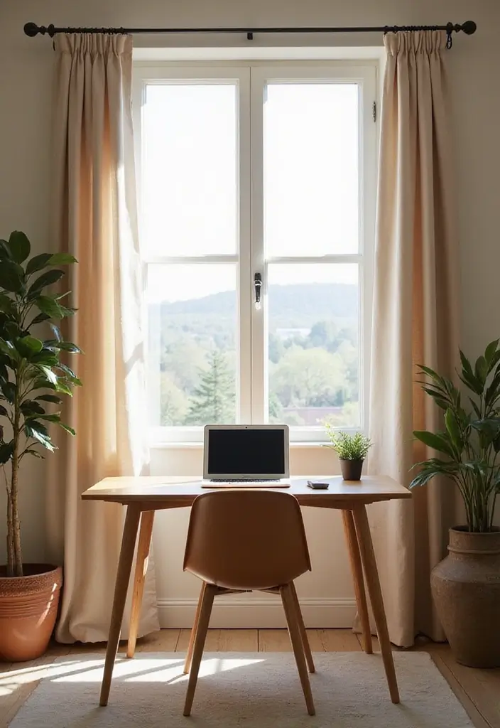 30 Cute Office Ideas You’ll Want to Copy Immediately - 22. Soft Cityscape Views