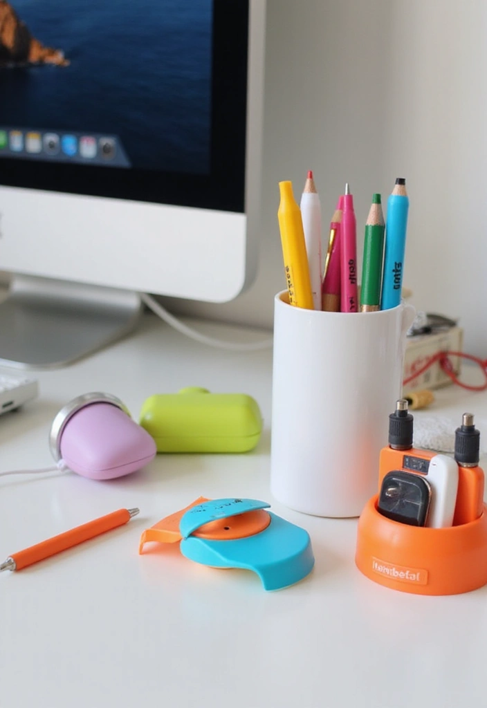 30 Cute Office Ideas You’ll Want to Copy Immediately - 29. Interactive Tech