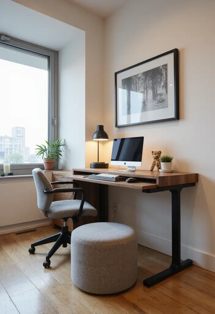30 Cute Office Ideas You’ll Want to Copy Immediately - 9. Multi-Purpose Furniture