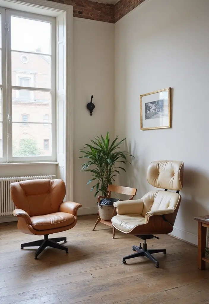 30 Eclectic Office Decor Ideas That Are Pure Personality - 14. Playful Chair Styles