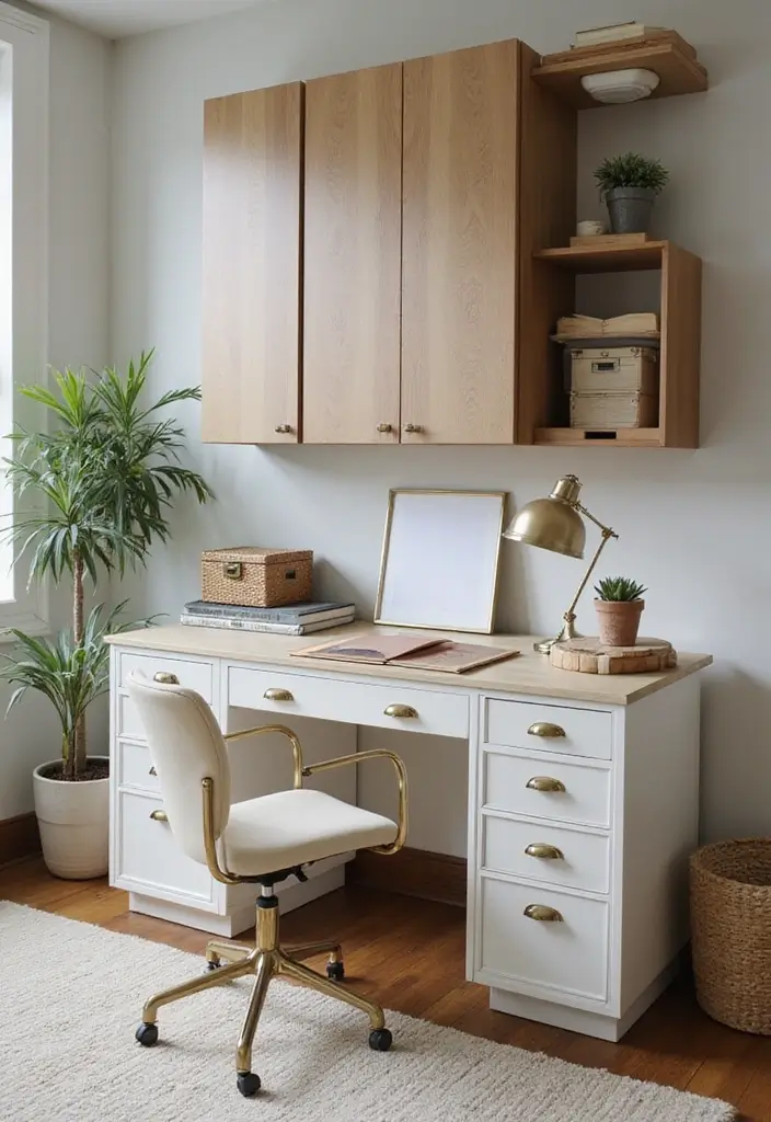 30 Fancy Office Design Ideas That Look Super Expensive - 18. Stylish File Storage