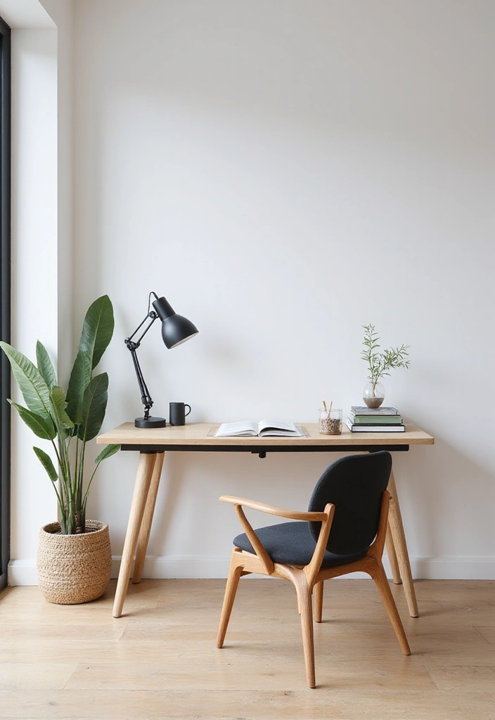 30 Fancy Office Design Ideas That Look Super Expensive - 2. Sleek Minimalist Furniture
