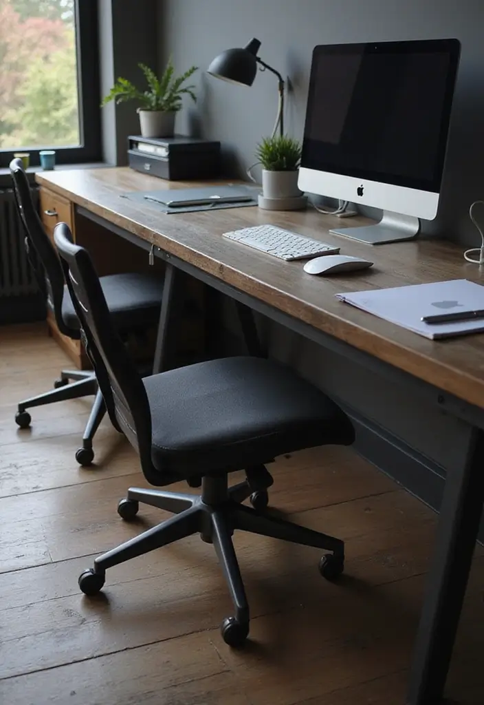 30 Fancy Office Design Ideas That Look Super Expensive - 24. Elevated Technology Aesthetics