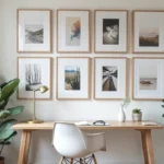 30 Gallery Wall Office Ideas to Instantly Level Up Your Zoom Background