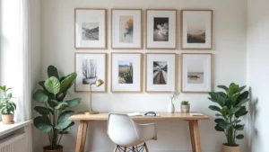 30 Gallery Wall Office Ideas to Instantly Level Up Your Zoom Background