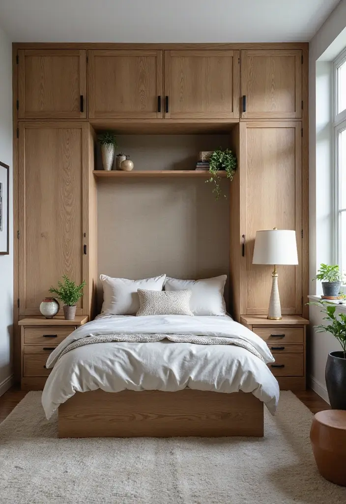 30 Genius Home Office with Murphy Bed Ideas for Small Spaces - 18. Personalized Touches