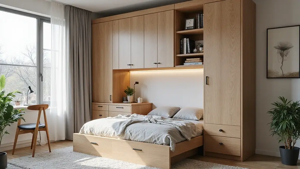 30 Genius Home Office with Murphy Bed Ideas for Small Spaces