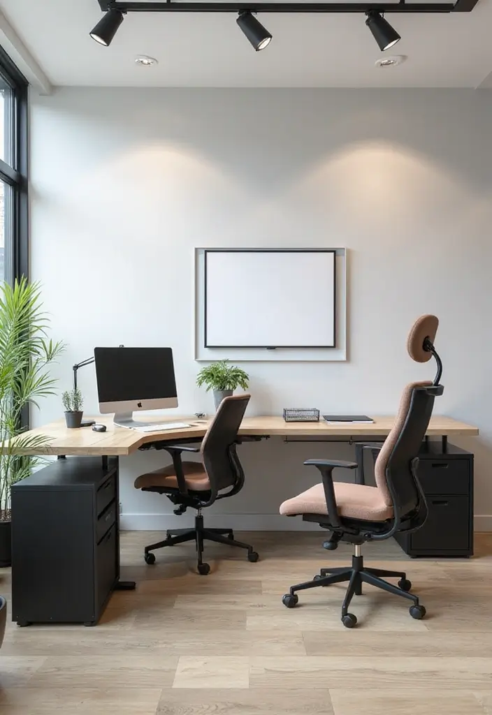 30 Home Office Corner Desk Ideas That Actually Use Dead Space - 16. Transforming Desks for Flexibility