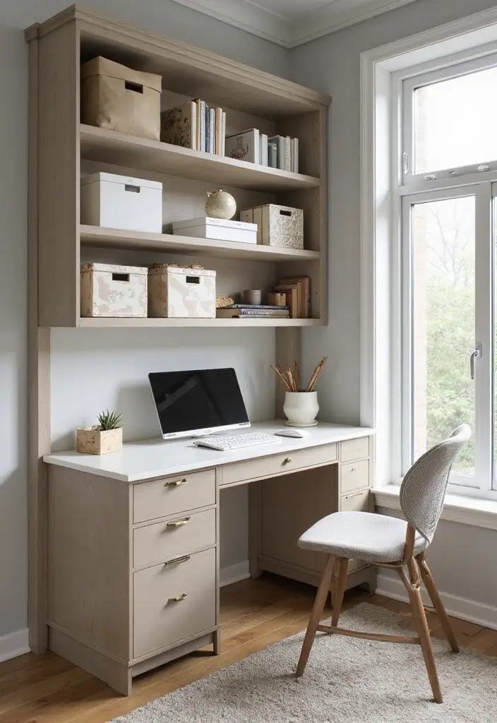 30 Home Office Corner Desk Ideas That Actually Use Dead Space - 3. Corner Desks with Built-In Storage