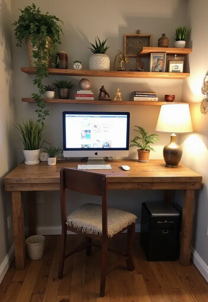 30 Home Office Corner Desk Ideas That Actually Use Dead Space - 5. DIY Corner Desks with Personal Flair