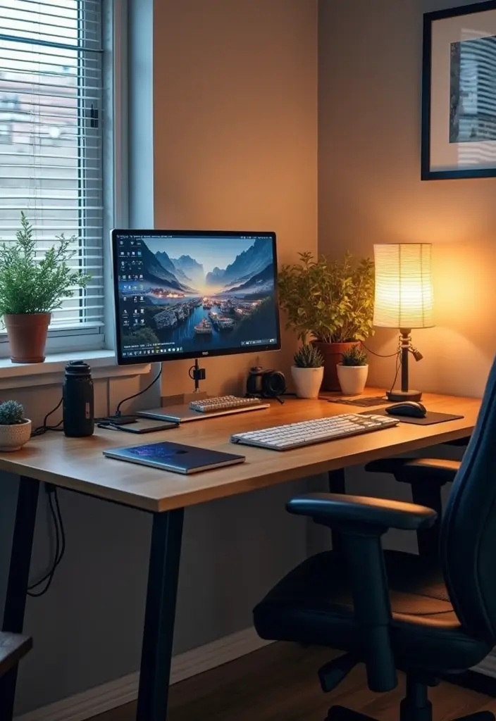 30 Home Office Corner Desk Ideas That Actually Use Dead Space - 8. Tech-Savvy Workstations