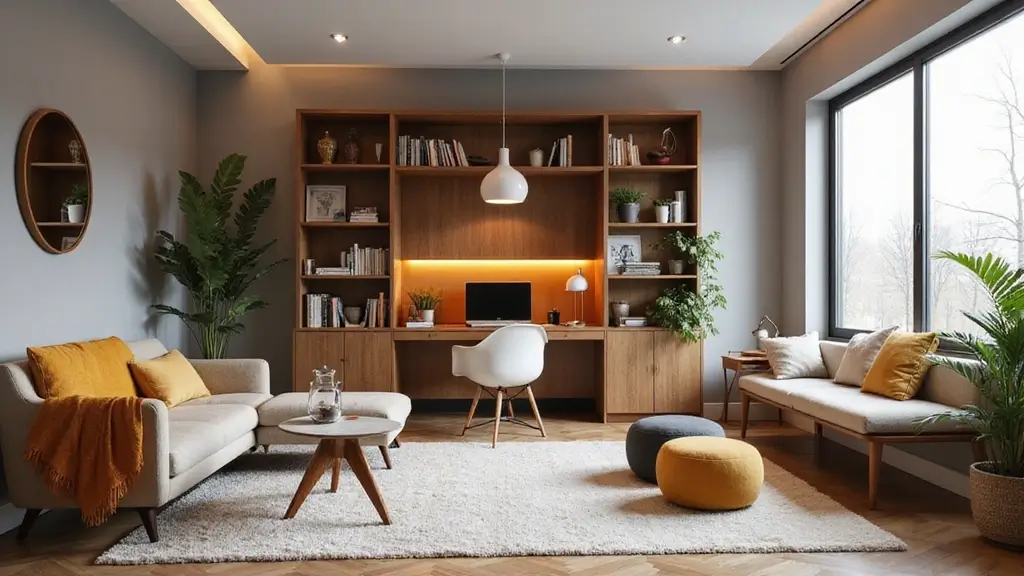 30 Home Office + Gym Combo Ideas That Save Space Like Crazy