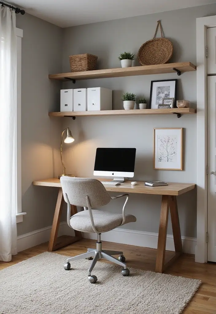 30 Home Office Standing Desk Ideas That Don’t Ruin Your Decor - 7. Corner Standing Desk