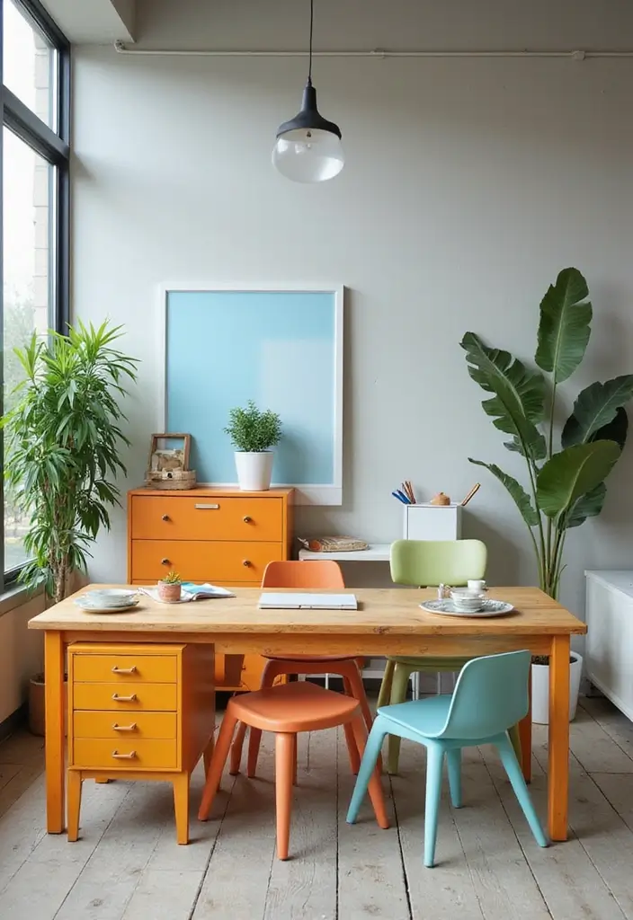 30 IKEA Office Hacks That Look Totally Custom - 30. Revamp Old IKEA Furniture with Paint