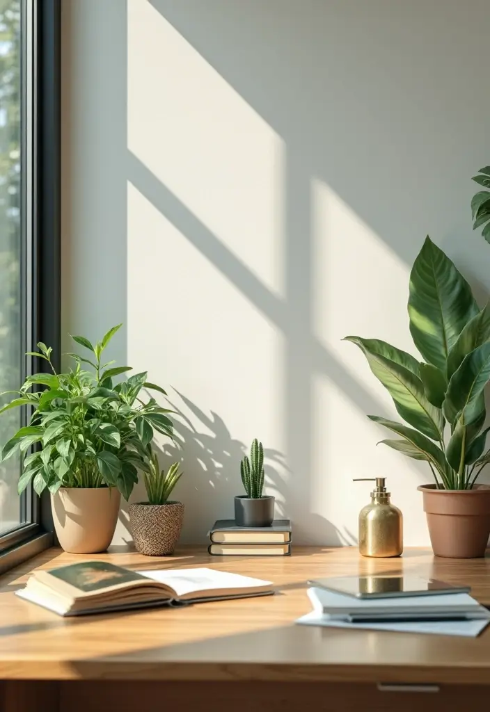 30 Light Green Office Ideas for Peaceful Focused Energy - 25. Sustainable Work Practices