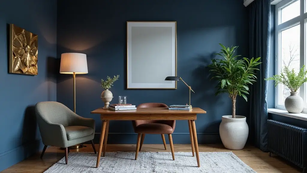 30 Navy Blue Office Ideas That Feel Rich and Powerful