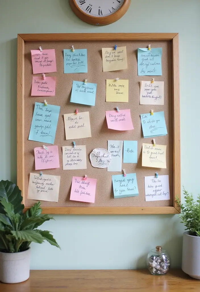 30 Nurse Office Decor Ideas to Keep the Space Calm and Supportive - 10. Wellness Reminder Boards