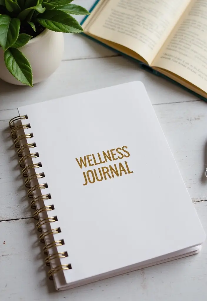 30 Nurse Office Decor Ideas to Keep the Space Calm and Supportive - 13. Wellness Journals