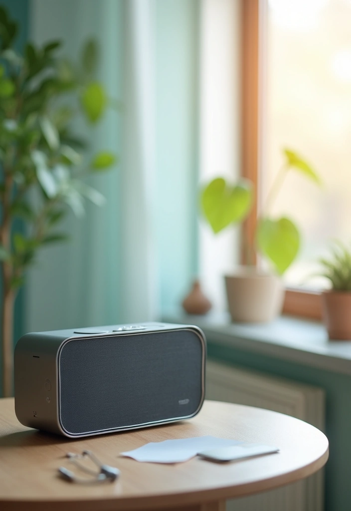 30 Nurse Office Decor Ideas to Keep the Space Calm and Supportive - 24. Sound Machine for Relaxation
