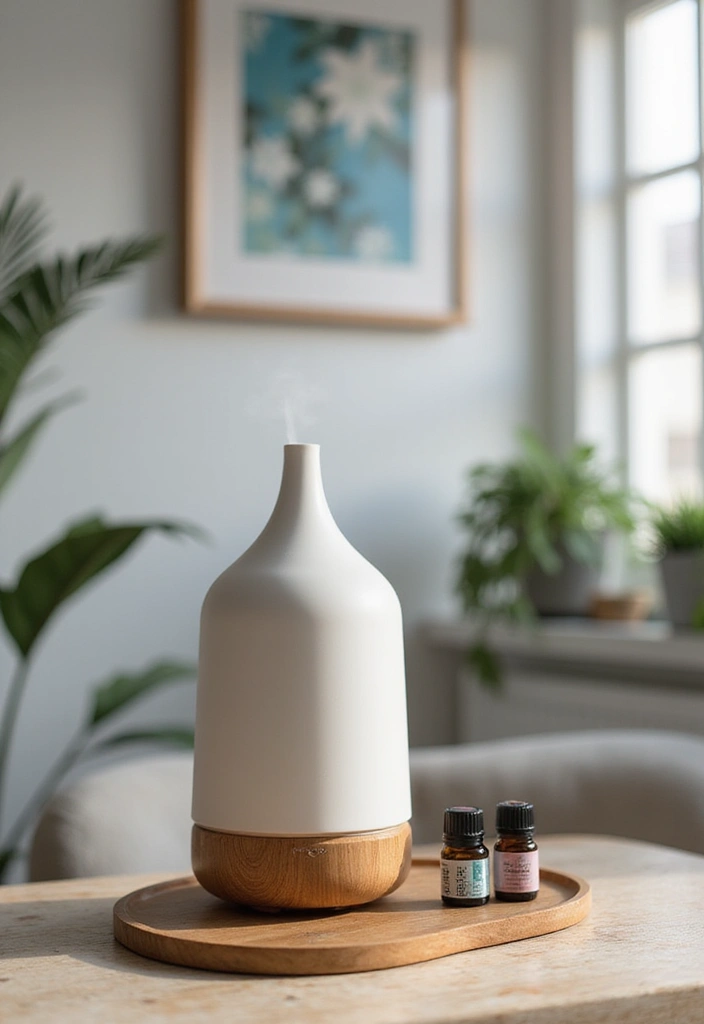 30 Nurse Office Decor Ideas to Keep the Space Calm and Supportive - 5. Calming Aromatherapy Diffusers