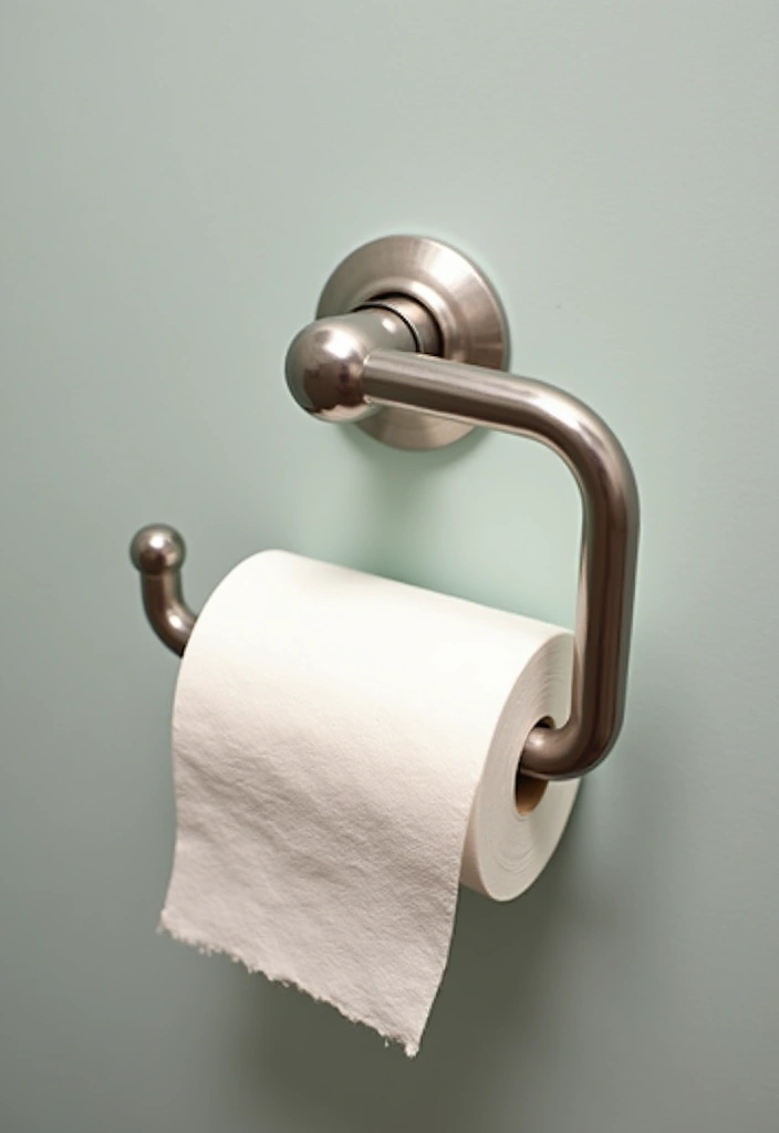30 Office Bathroom Decor Ideas So It Doesn’t Feel Like… an Office Bathroom - 23. Fun Toilet Paper Holders