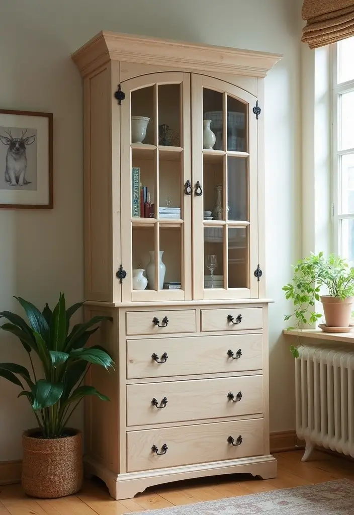 30 Office Cabinet Design Ideas to Hide Every Mess - 22. Creative DIY Cabinets
