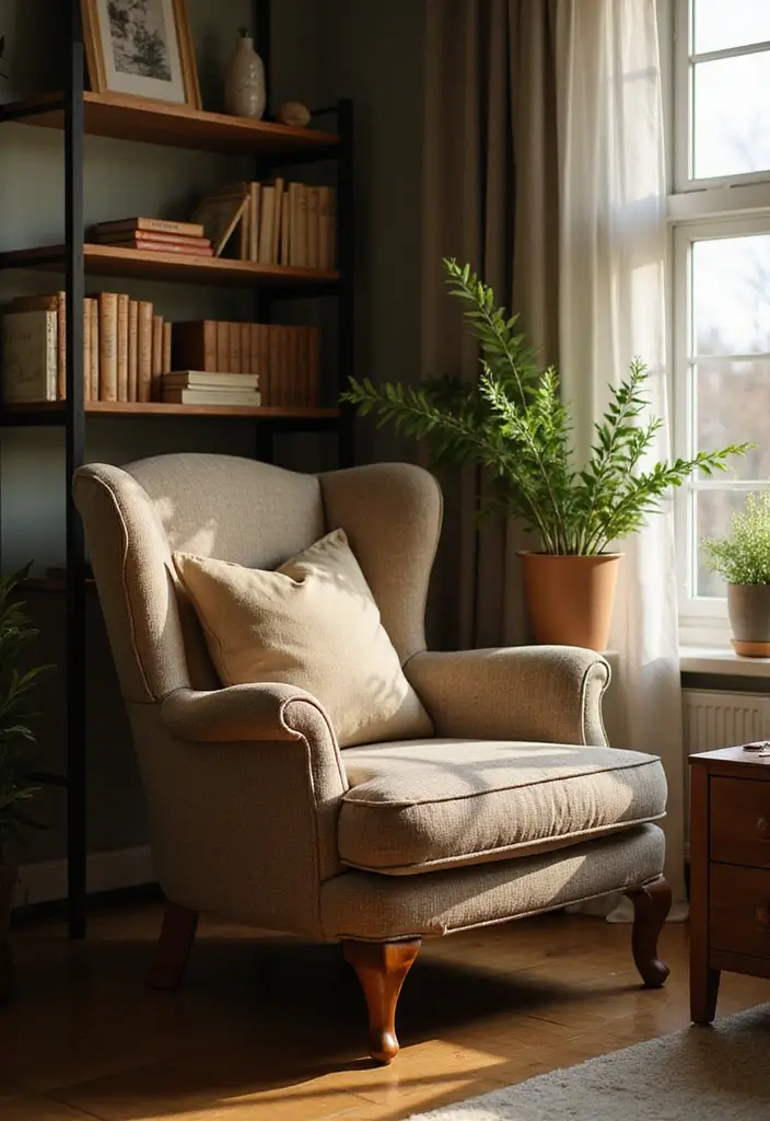 30 Office Chair Ideas That Are Cute AND Ergonomic - 19. Cozy Armchairs for a Multi-Functional Space