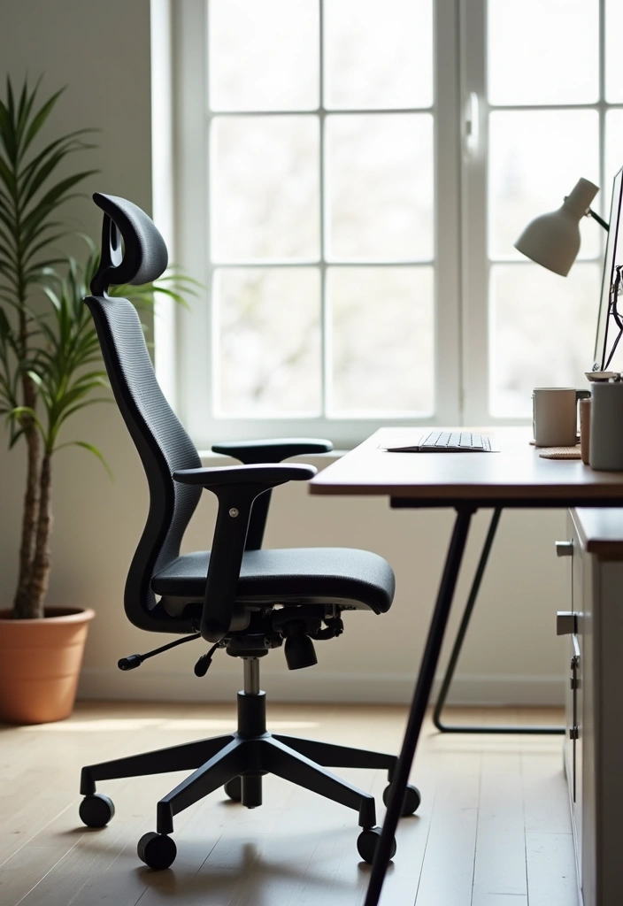 30 Office Chair Ideas That Are Cute AND Ergonomic - 9. Adjustable Task Chairs for Flexibility