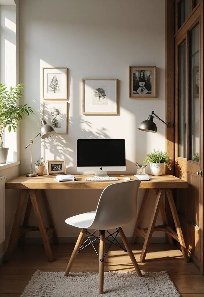 30 Office Desk Inspiration Pics That’ll Make You Redecorate Today - 24. Personal Retreat