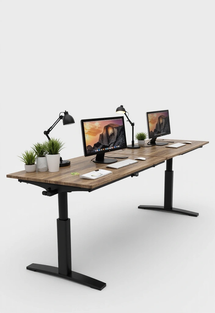 30 Office Desk Inspiration Pics That’ll Make You Redecorate Today - 27. Adaptive Workspace