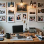 30 Office Photo Wall Ideas to Personalize Your Workspace