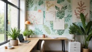 30 Office Wallpaper Ideas That Make Your Workspace Pop