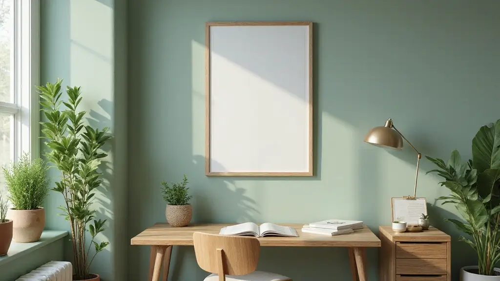 30 Sage Green Office Ideas for a Calm Aesthetic Workspace