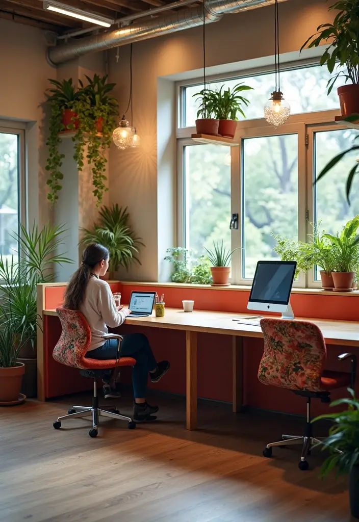 30 Shared Home Office Ideas for Couples Who Actually Get Work Done - 1. Dual Workstations with a Twist