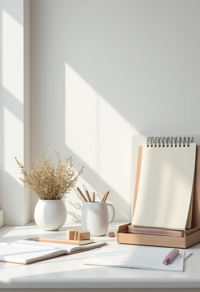 30 Shared Home Office Ideas for Couples Who Actually Get Work Done - 29. Embrace Minimalism