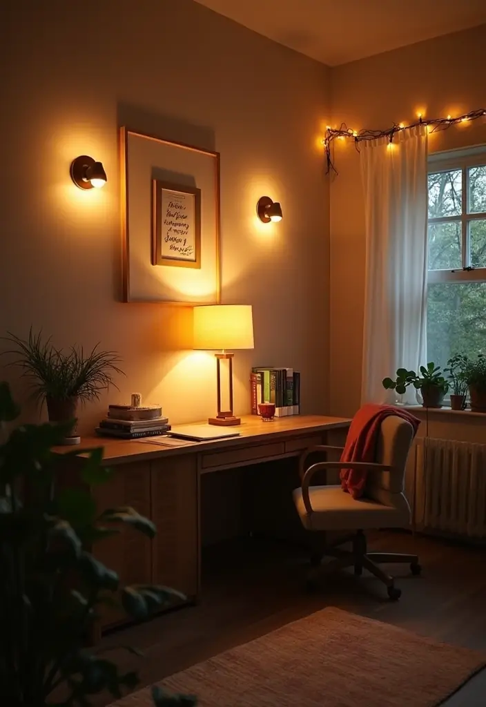 30 Social Worker Office Decor Ideas to Make Clients Feel Safe - 1. Soft Lighting Fixtures