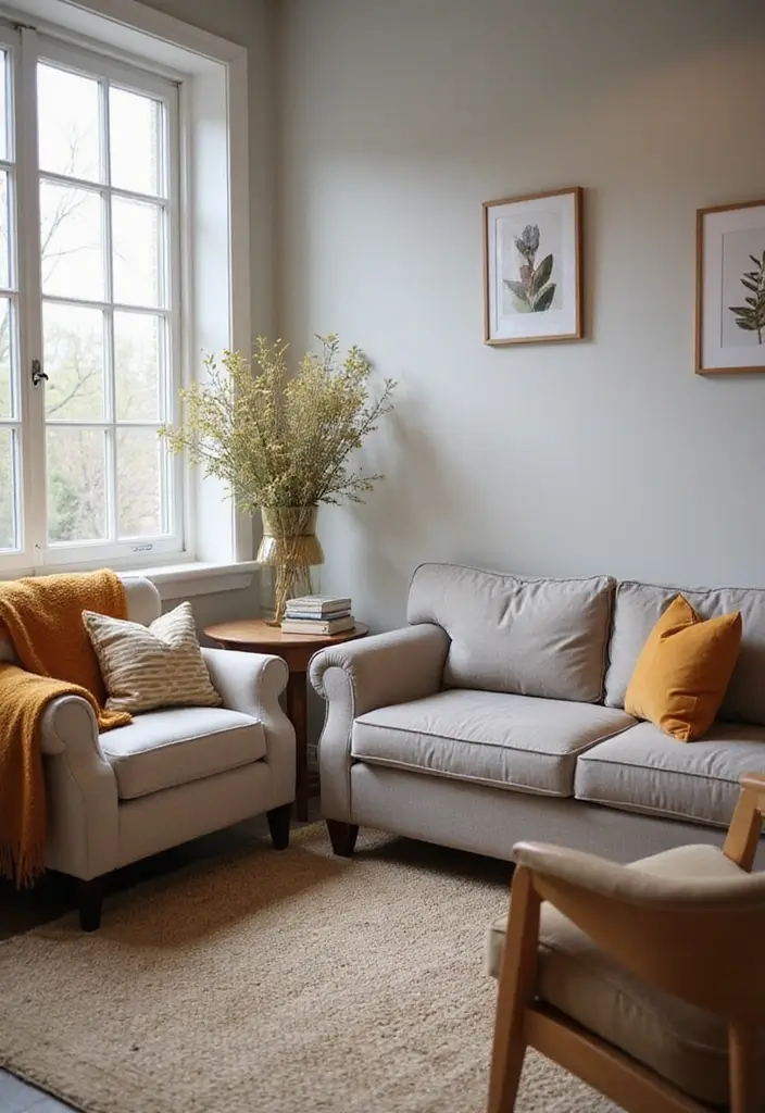 30 Social Worker Office Decor Ideas to Make Clients Feel Safe - 3. Cozy Seating Arrangements