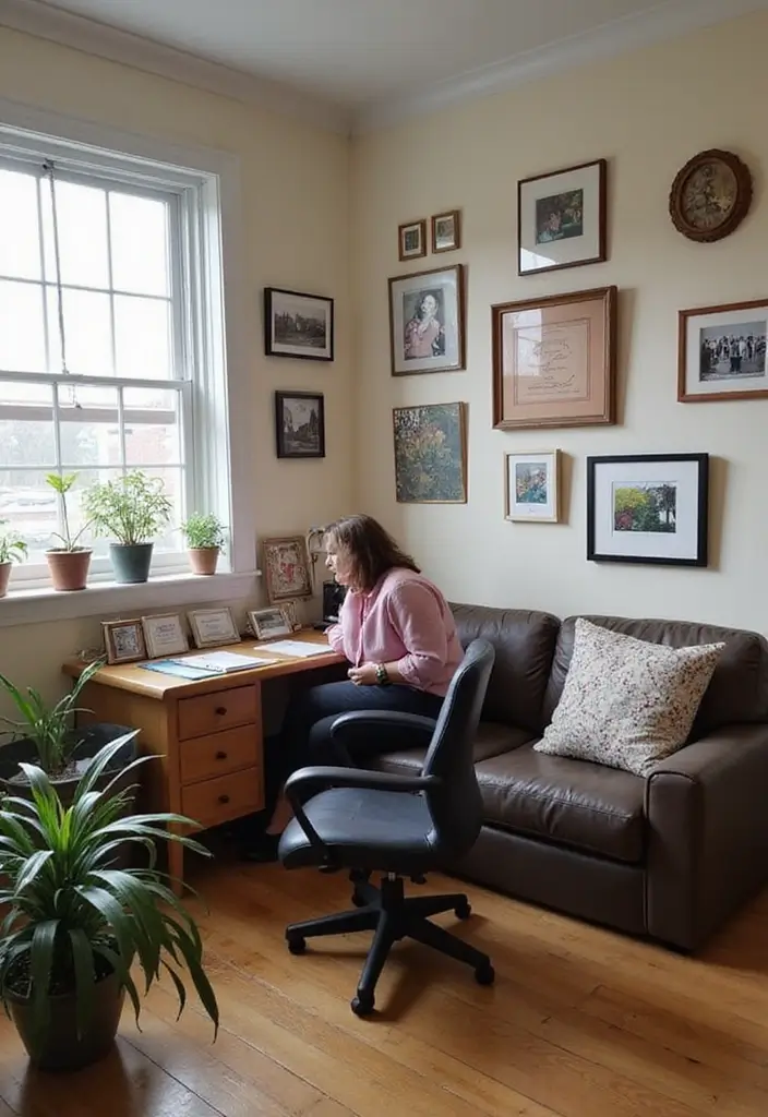 30 Social Worker Office Decor Ideas to Make Clients Feel Safe - 4. Personal Touches