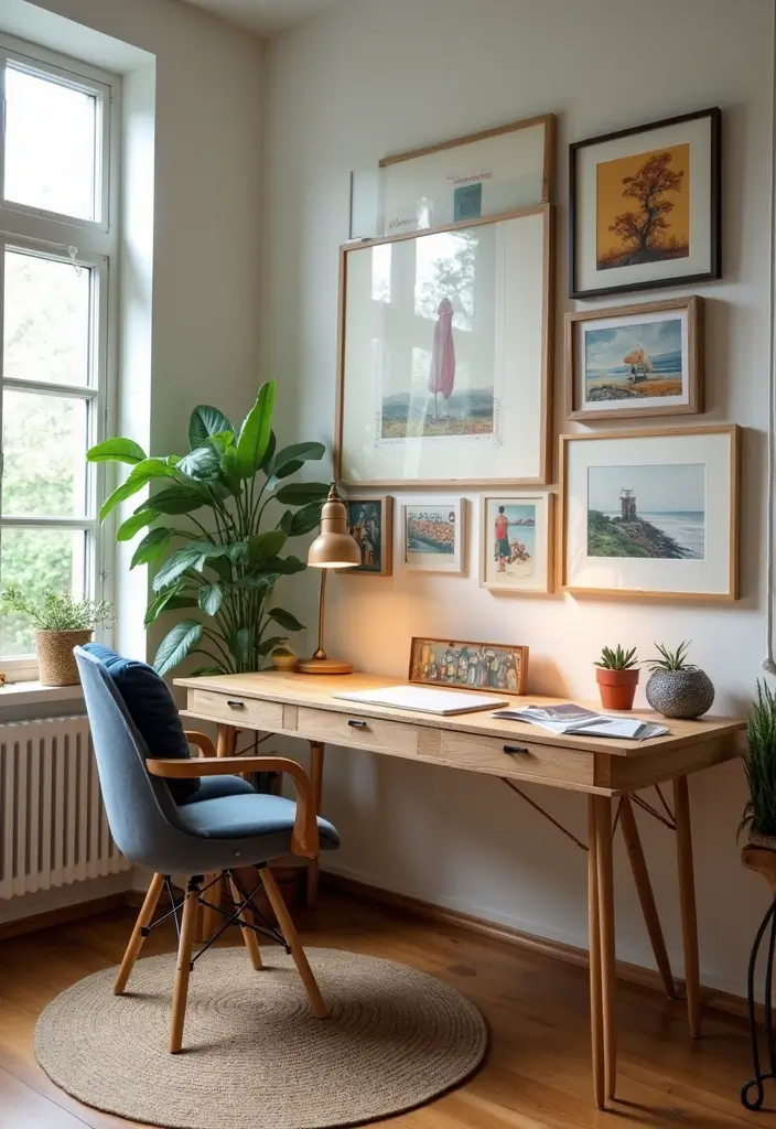 30 Studio Office Ideas for Creatives Who Need Work + Storage in One - 10. Personalize Your Space