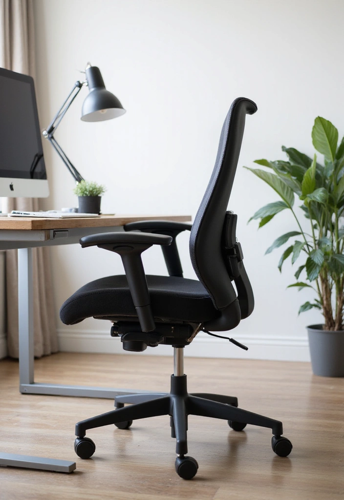 30 Studio Office Ideas for Creatives Who Need Work + Storage in One - 16. Invest in Ergonomic Furniture