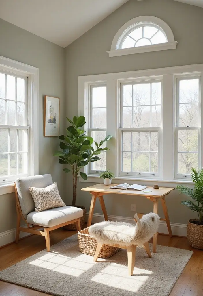 30 Sunroom Office Setups That Feel Like a Mini Vacation - 9. Functional Flex Space
